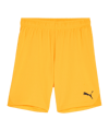 PUMA teamGOAL Short Kids Orange Schwarz F61