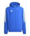adidas Tiro 24 Windbreaker Kids Blau Weiss