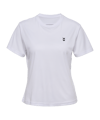 Hummel Trainingsshirt Damen Weiß F9001