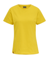 Hummel hmlRED Heavy T-Shirt Damen Gelb F5021