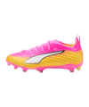 PUMA ULTRA 6 Pro FG/AG Showtime Kinder Rosa F05 - rosa