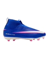 Nike Jr Air Zoom Mercurial Superlfy X Academy FG/MG Attack Kids Blau F446 - blau