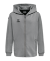 Hummel hmlCORE XK Kapuzenjacke Kids Grau F2006