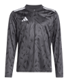 adidas Team Icon 25 Trikot langarm Kids Schwarz - schwarz