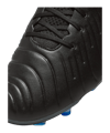 Nike Tiempo Legend X Elite FG Shadow Schwarz Silber Blau F040 - schwarz