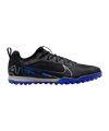 Nike Air Zoom Mercurial Vapor XV Pro TF Shadow Schwarz Silber Blau F040 - schwarz