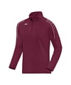 Jako Classico Ziptop Dunkelrot F14