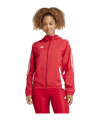 adidas Tiro 24 Windbreaker Damen Rot Weiss - rot