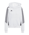 adidas Tiro 24 Hoody Damen Weiss Schwarz