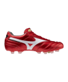 Mizuno Morelia II Pro FG Ruby Red 40th Anniversary Rot F60 - rot