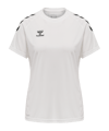 Hummel hmlCORE XK Poly T-Shirt Damen Weiss F9001