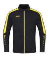 JAKO Power Polyesterjacke Damen Schwarz Gelb F803