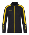 JAKO Power Polyesterjacke Damen Schwarz Gelb F803