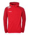 Kempa Kapuzenjacke Kids Rot F60