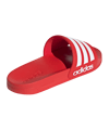 adidas Cloudfoam Adilette Shower Regular Rot Weiss - rot