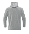 Jako Premium Basic Kapuzensweatshirt Grau F40 - grau