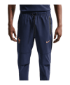 Nike FFF Frankreich Woven Trainingshose Blau F498 - blau