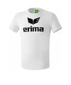 Erima Promo T-Shirt Kids Weiss Schwarz