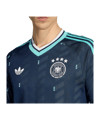 adidas DFB Deutschland Authentic Trikot Langarm Away WM 2026 Blau - blau