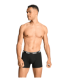 PUMA EVERYDAY BASIC 3er Pack Boxershort Schwarz F001 - schwarz