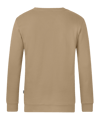 Jako Organic Sweatshirt Braun F380 - braun