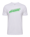 Hummel Graphic Triple Logo T-Shirt Weiss F9001 - weiss