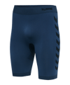 Hummel hmlFIRST Seamless Short Blau F7642 - blau