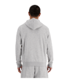 New Balance Essentials Logo French Terry Hoody - blau
