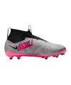 Nike Jr Air Zoom Mercurial Superfly IX Pro FG XXV Kids Silber Pink F060 - silber
