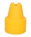 Cawila Mini-Pylone 10er Set Gelb - gelb