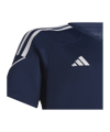 adidas Tiro 23 Trikot Kids Dunkelblau Weiss - blau