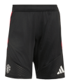 adidas Manchester United Tiro Short Schwarz - schwarz