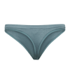 Hummel Juno Seamless Thong Underwear Shorts Damen Blau F7406 - blau