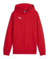 PUMA teamGOAL Casuals Hoody Kids Rot F01