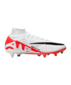 Nike Air Zoom Mercurial Superfly IX Elite SG-Pro AC Ready Rot Weiss Schwarz F600 - rot