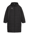 PUMA teamFINAL Bench Jacke Schwarz F03 - schwarz