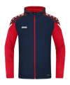 JAKO Performance Kapuzenjacke Blau F909