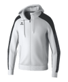 Erima EVO STAR Kapuzenjacke Weiss
