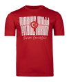 Nike TFF Türkei Bizim Cocuklar T-Shirt Rot Ftffcz0881bizimrot - rot