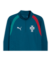 PUMA FPF Portugal Training 1/4 Zip Top Blau F15 - blau