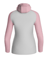 JAKO Icon Kapuzenjacke Damen Grau Pink F851 - rosa