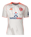 adidas Fortuna Düsseldorf Trikot Auswärts 2025/2026 Weiß - weiss
