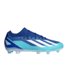 adidas X Crazyfast.3 FG Marinerush Blau Weiss Orange - blau