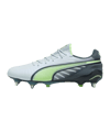 PUMA KING Ultimate MxSG Lights Out Blau Grün F03 - blau