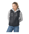 Erima CMPT Puffer Weste Damen Schwarz - schwarz