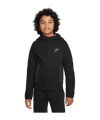 Nike Tech Fleece Jacke Kids Schwarz F010 - schwarz