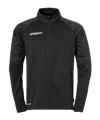 Uhlsport Goal 25 HalfZip Sweatshirt Schwarz F01