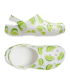 Crocs Classics Fresh Fruits Clog Badelatsche Grün F320