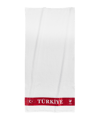 Türkei TFF Handtuch 50x100cm EM 2024 Weiss - weiss