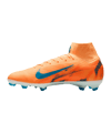 Nike Air Zoom Mercurial Superfly X Pro FG Kylian Mbappe Signature Orange F801 - orange
